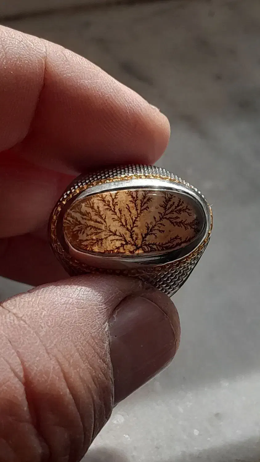 انگشتر شجر قائنات|جواهرات|خمینی‌شهر, |دیوار