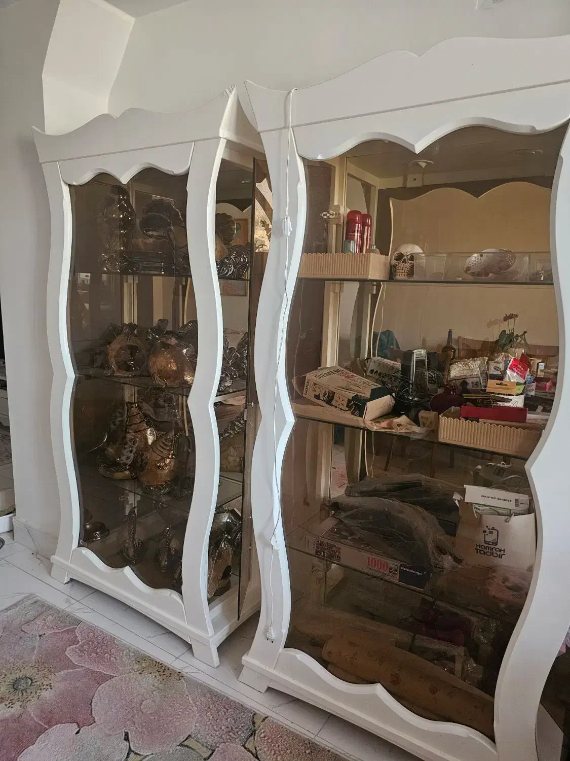 دو عدد بوفه دکوری فروشی|بوفه، ویترین، کنسول|محمدشهر, شهرک پیام (مهرالبرز)|دیوار