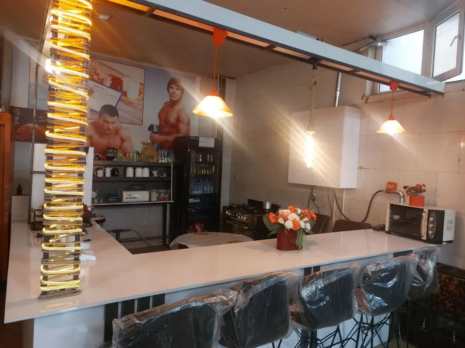 اجاره بوفه باشگاه بدنسازی فول تایم|اجارهٔ مغازه و غرفه|تبریز, |دیوار