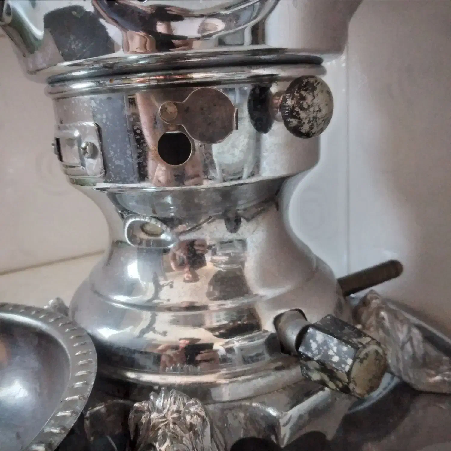 سماور گازی ۸ لیتری کاملا سالم برند تابان|سماور، چای‌ساز، قهوه‌ساز|آستانه اشرفیه, |دیوار