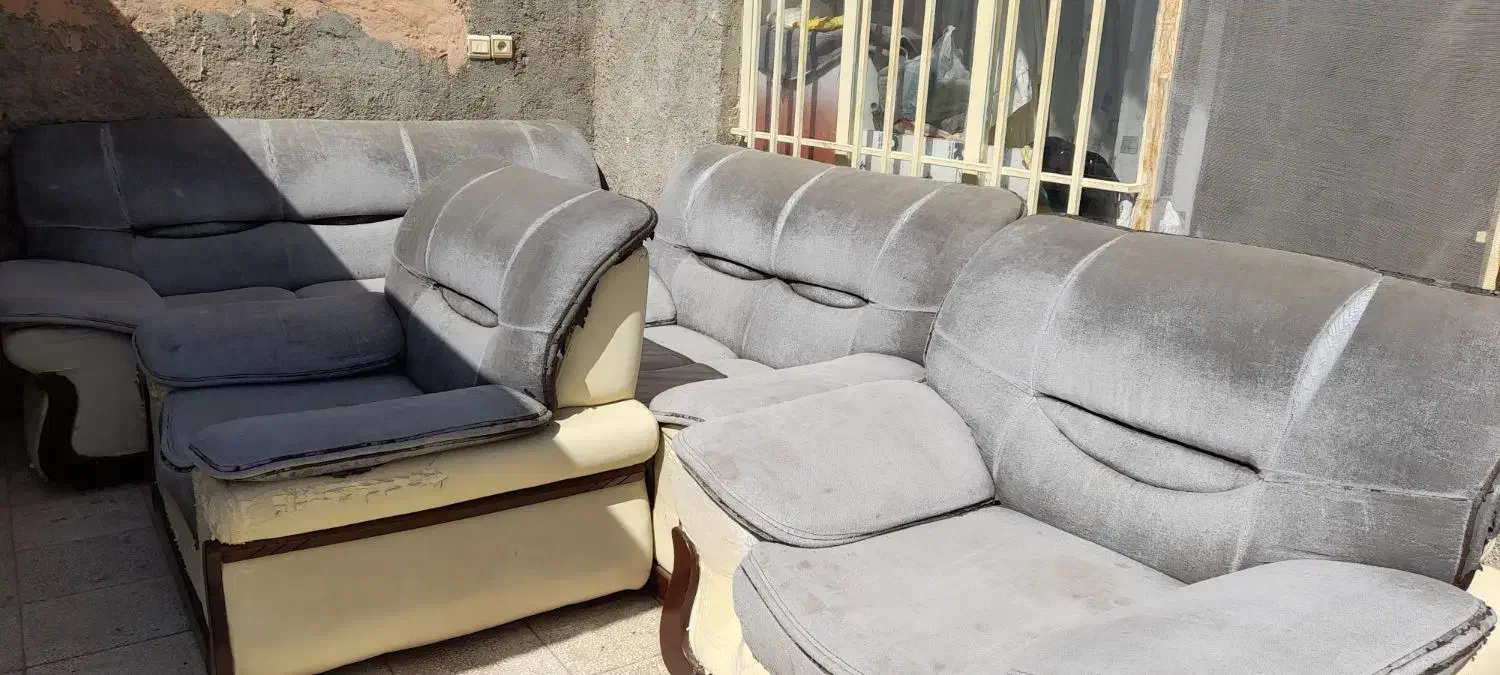 مبل ۷ نفره راحتی|مبلمان خانگی و میز عسلی|سبزوار, جنت|دیوار