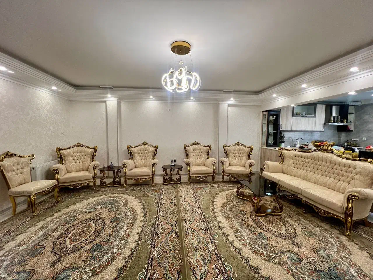 مبل ۹ نفره استیل|مبلمان خانگی و میز عسلی|تهران, یاخجی آباد|دیوار