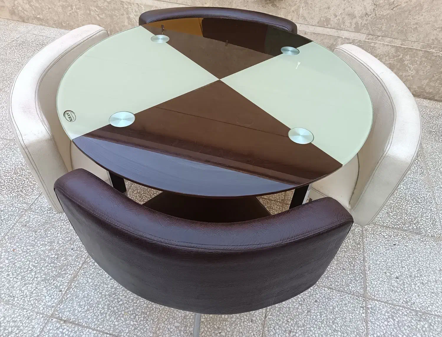 میزو صندلی گرد|میز و صندلی غذاخوری|نجفآباد, رجایی شمالی|دیوار