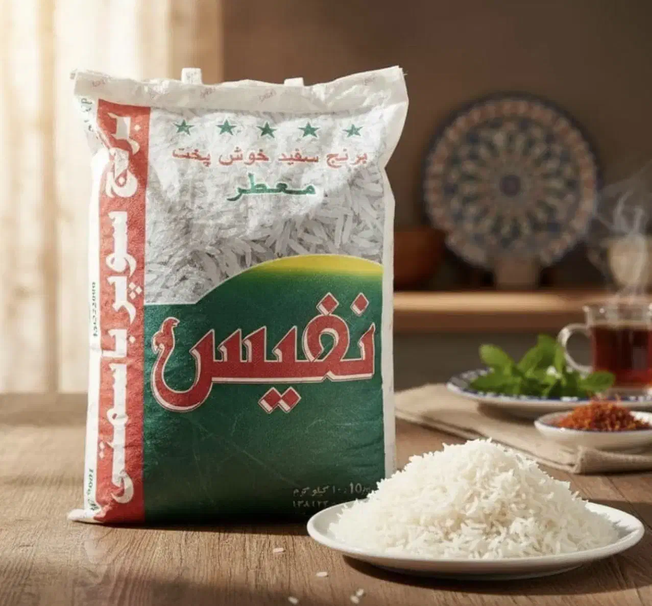 برنج کرنل پاکستانی نفیس (باسماتی)|خوردنی و آشامیدنی|تهران, نیکنام|دیوار