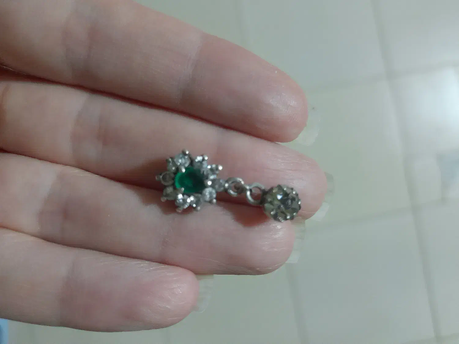 لنگه گوشواره گم شده|جواهرات|همدان, |دیوار