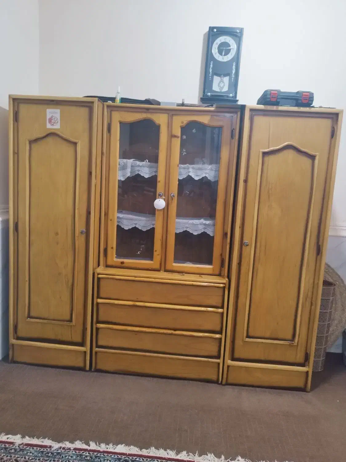 کمد لباسی|جاکفشی، کمد، دراور|چغادک, |دیوار