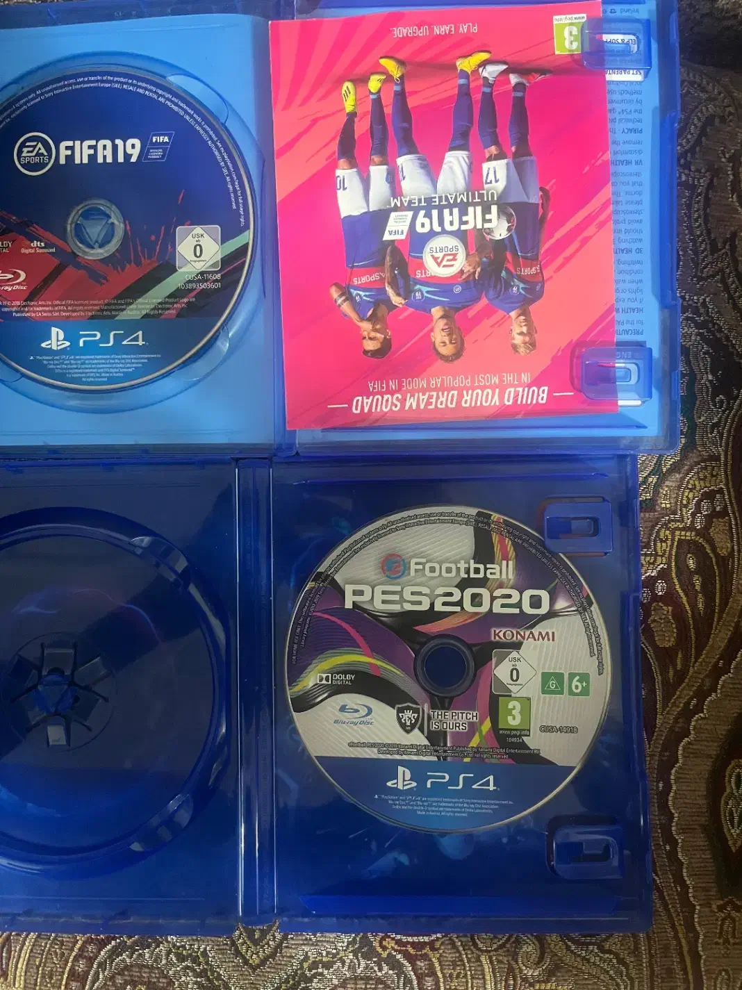 دیسک بازیps2020 و fifa|کنسول، بازی ویدئویی و آنلاین|نجفآباد, گلبهار|دیوار