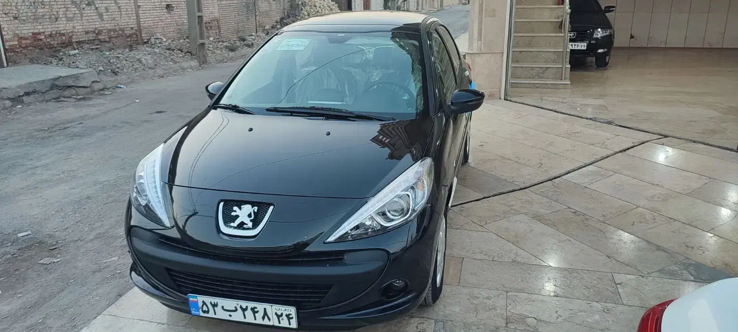 207مشکی پانا صفر تحویل امروز|خودرو سواری و وانت|آبادان, |دیوار