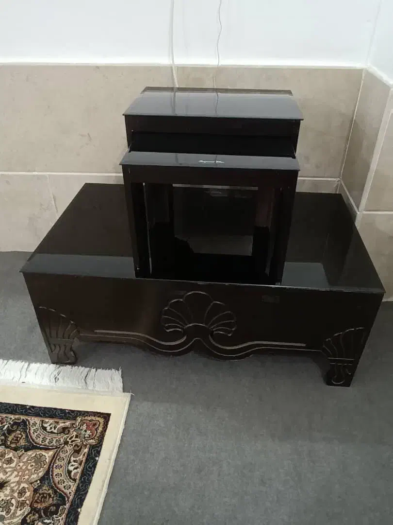 ۱عددمیز و ۲عددعسلی و یک زیر تلویزیونی|مبلمان خانگی و میز عسلی|عسلویه, |دیوار