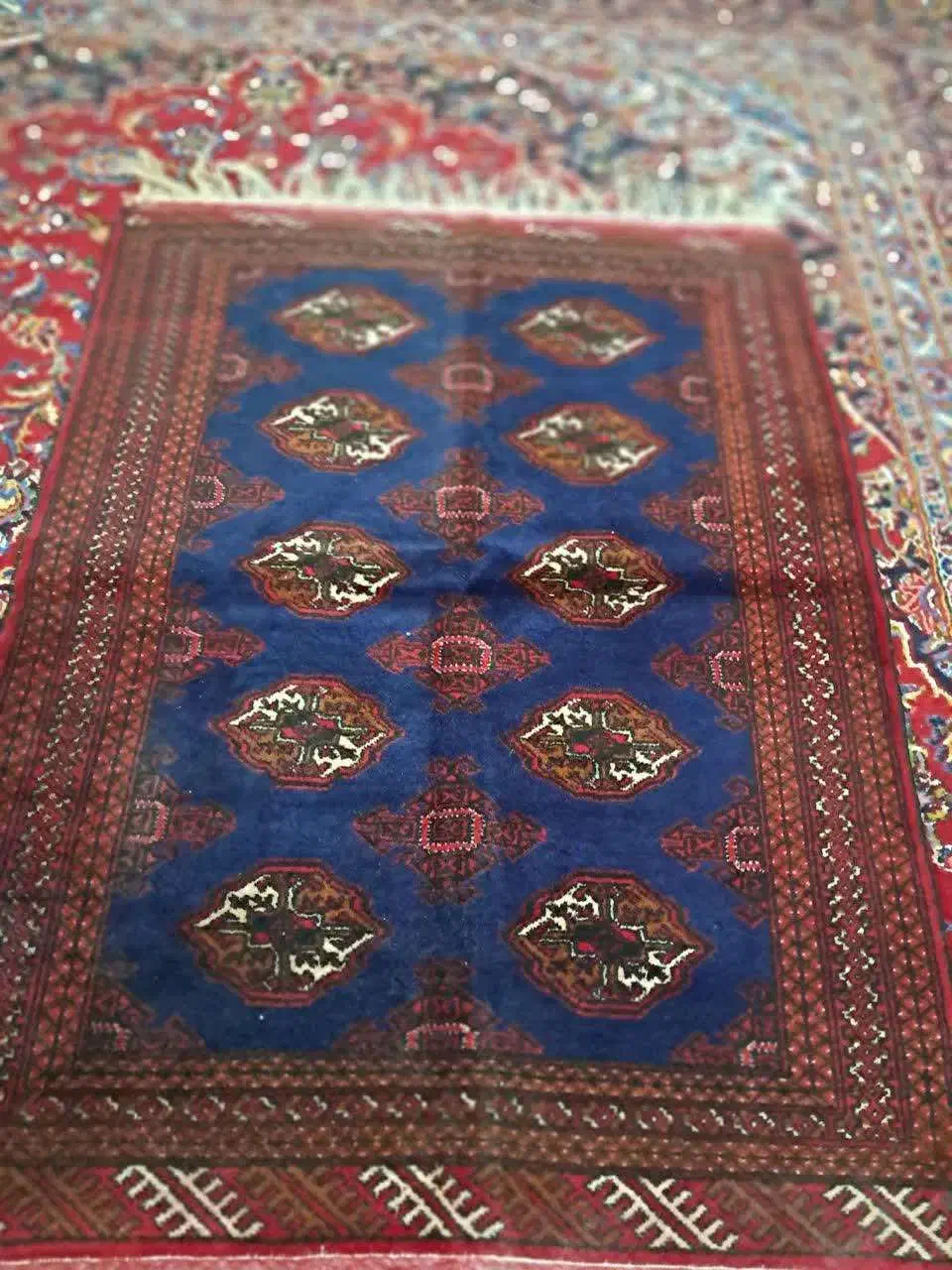 قالیچه دستباف ترکمن 3 عدد|فرش|قم, باغ اشرافی|دیوار