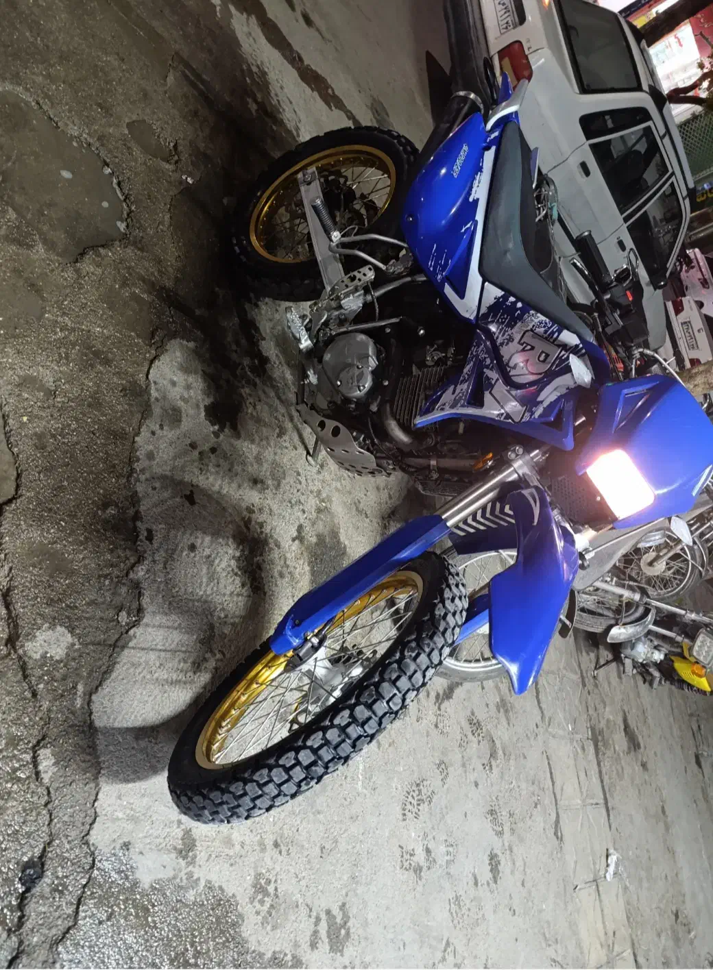 موتور روان طرح تریل اصل|موتورسیکلت|شیروان (خراسان), |دیوار