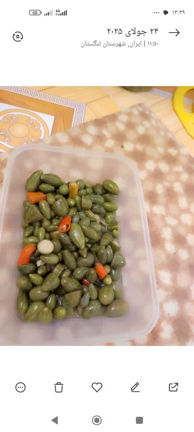 ترشی لگجی|خوردنی و آشامیدنی|بردخون, |دیوار