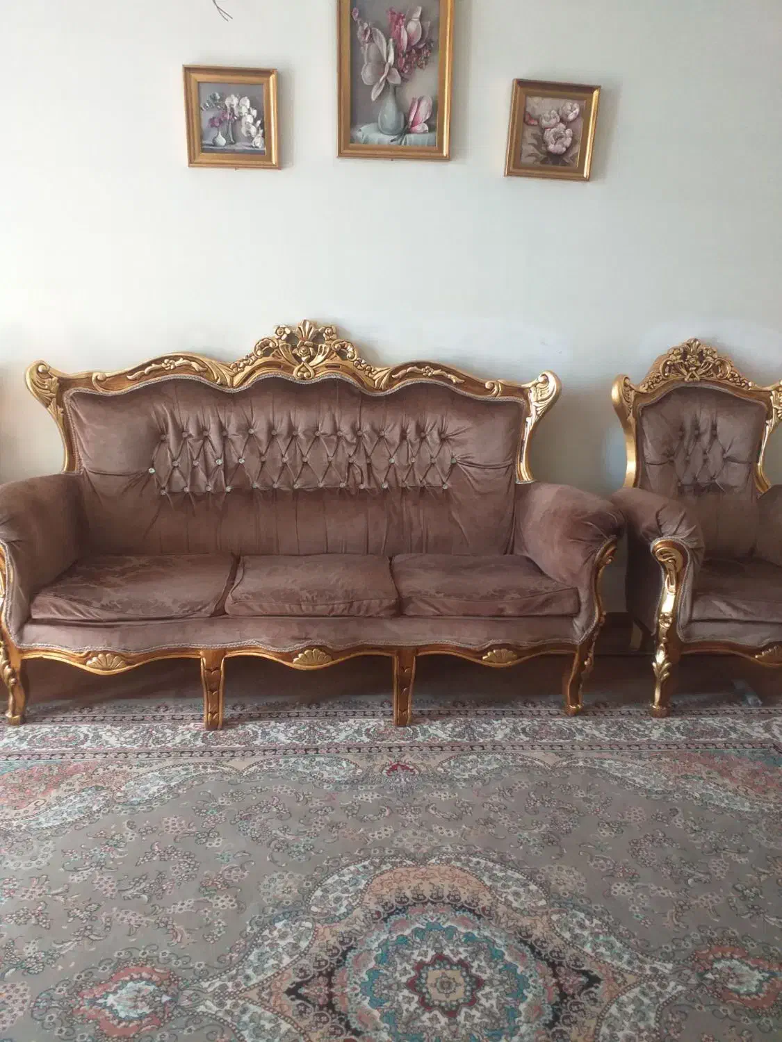 مبلمان|مبلمان خانگی و میز عسلی|الوند, |دیوار