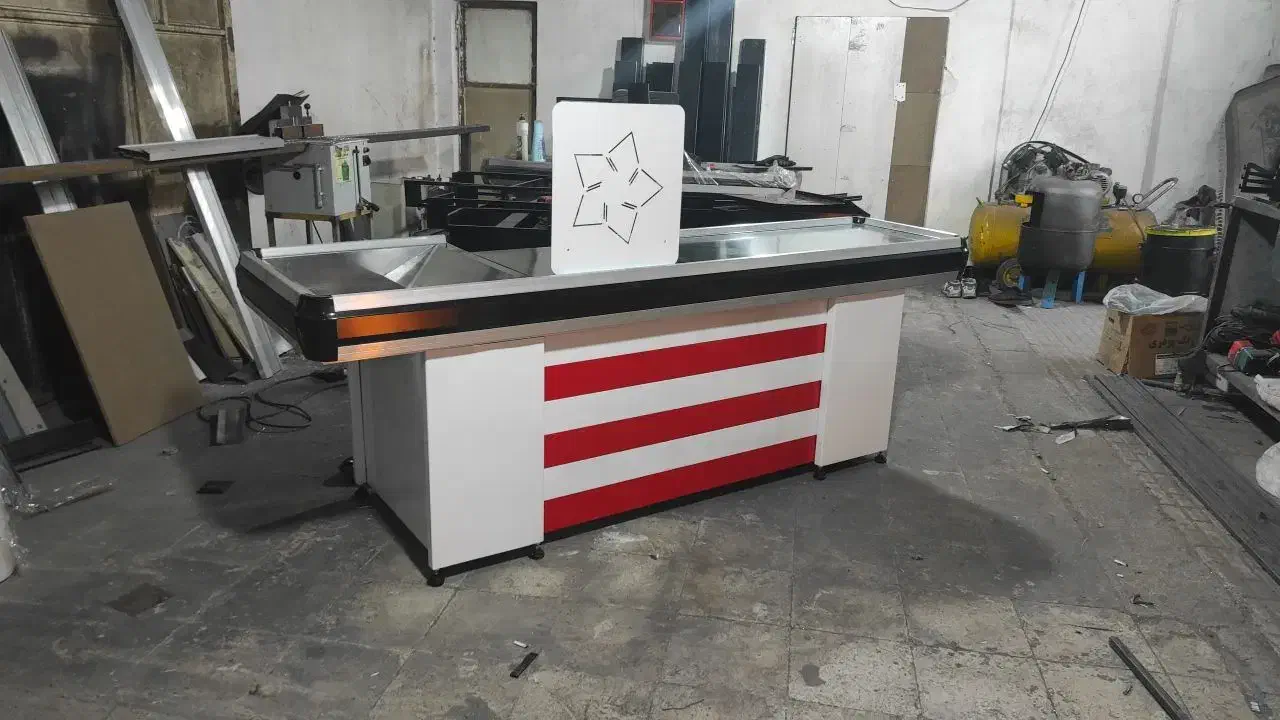 میز چک اوت ثابت اماده طول ۱۶۰ ،۲ متر ،۲۲۰|فروشگاه و مغازه|رشت, آزادگان|دیوار