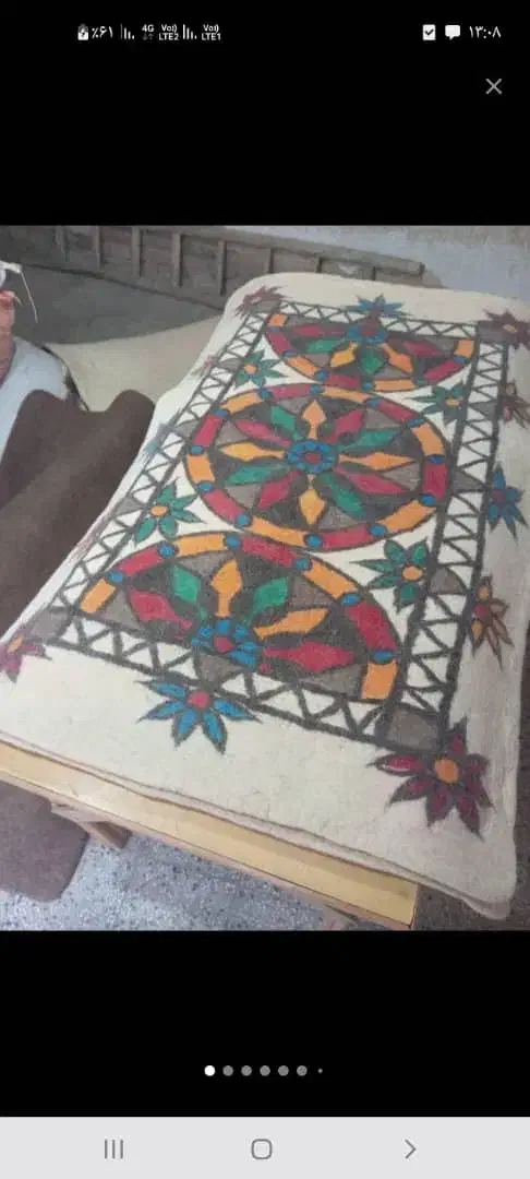 پشم خالص زیر انداز|گلیم، جاجیم، گبه|کرج, گوهردشت|دیوار