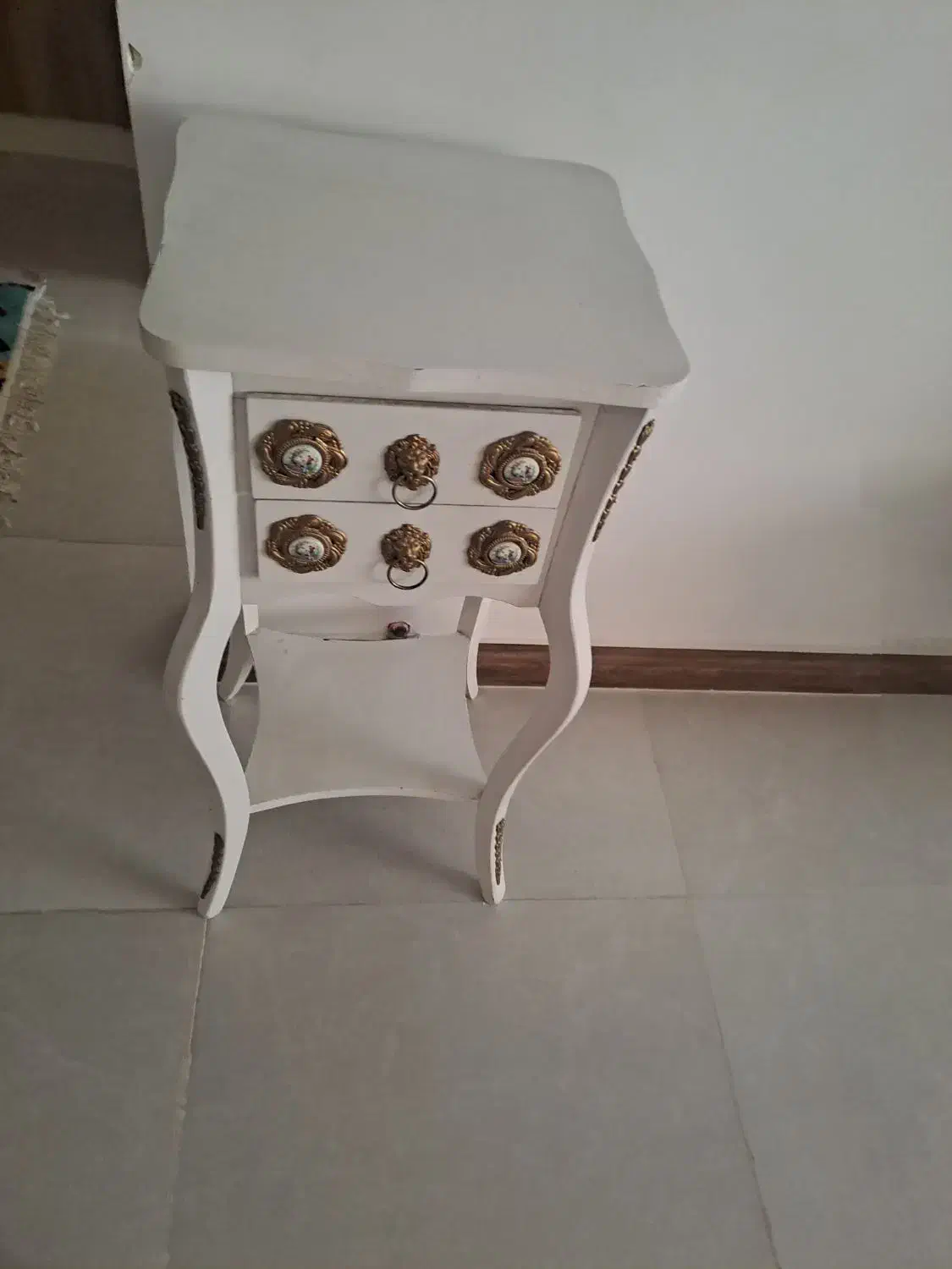 میز تلفن سفید|میز تلفن|قزوین, |دیوار