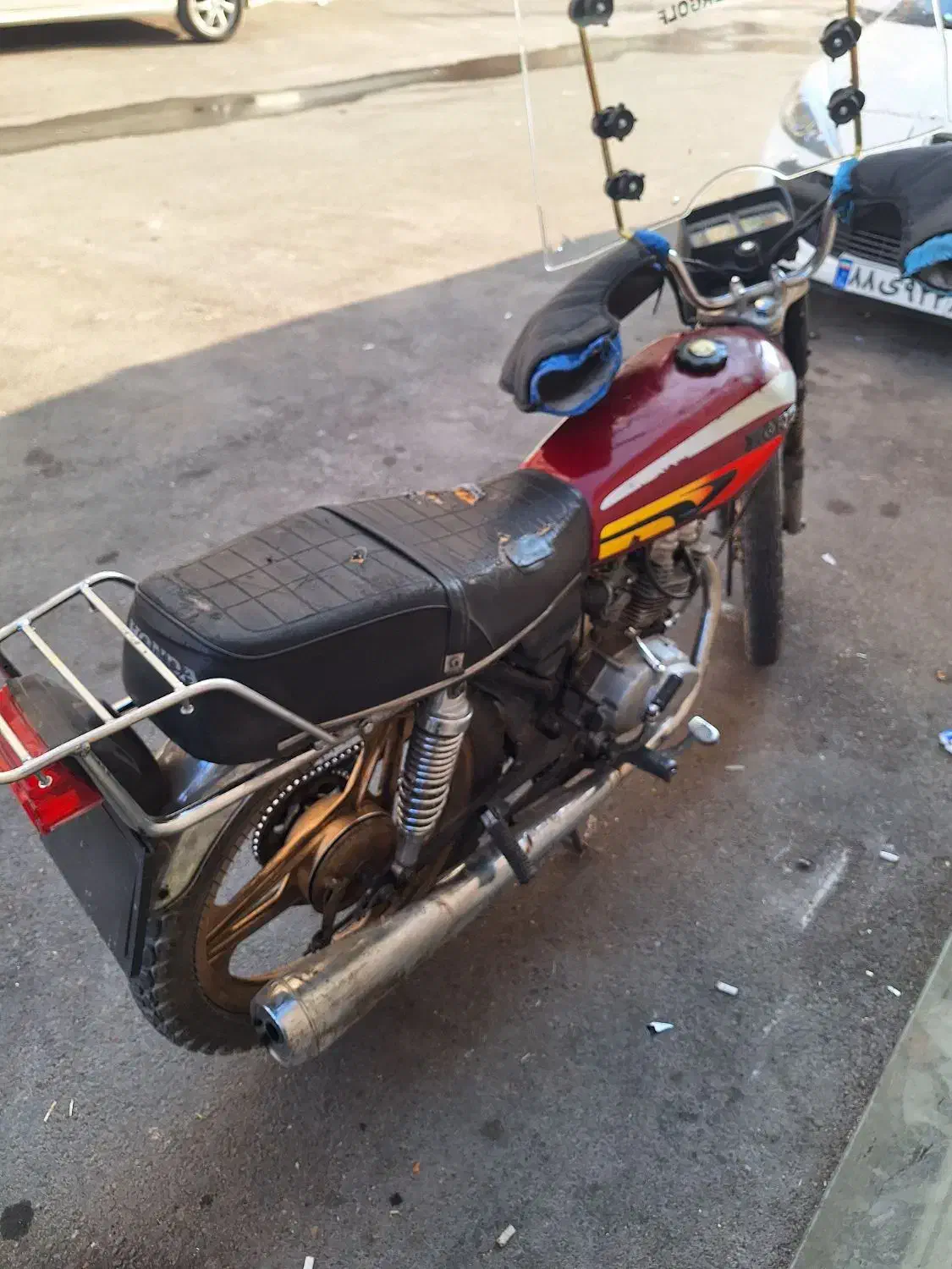 موتور مزایده مدل ۸۸|موتورسیکلت|شیراز, فرگاز|دیوار