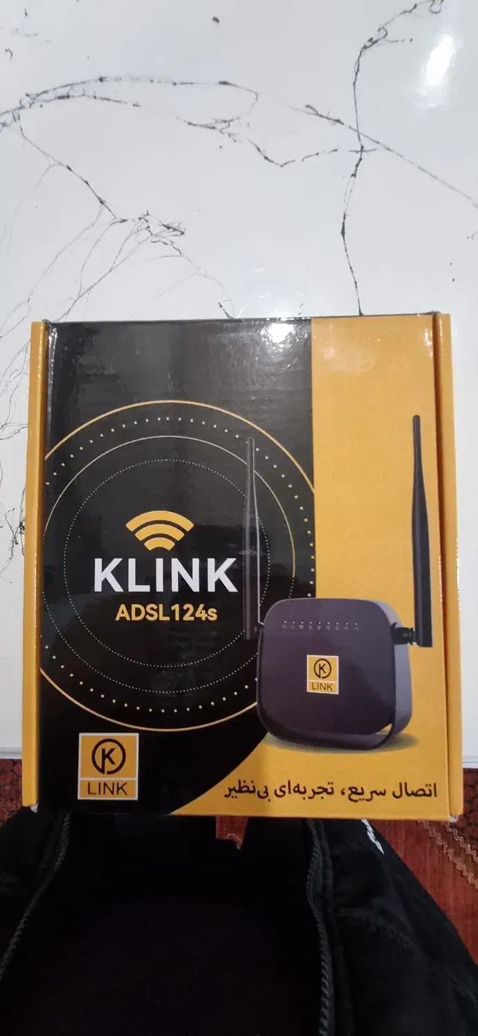 مودم روتر ADSL کی لینک مدل DSL 124 2|مودم و تجهیزات شبکه|کرج, برغان|دیوار