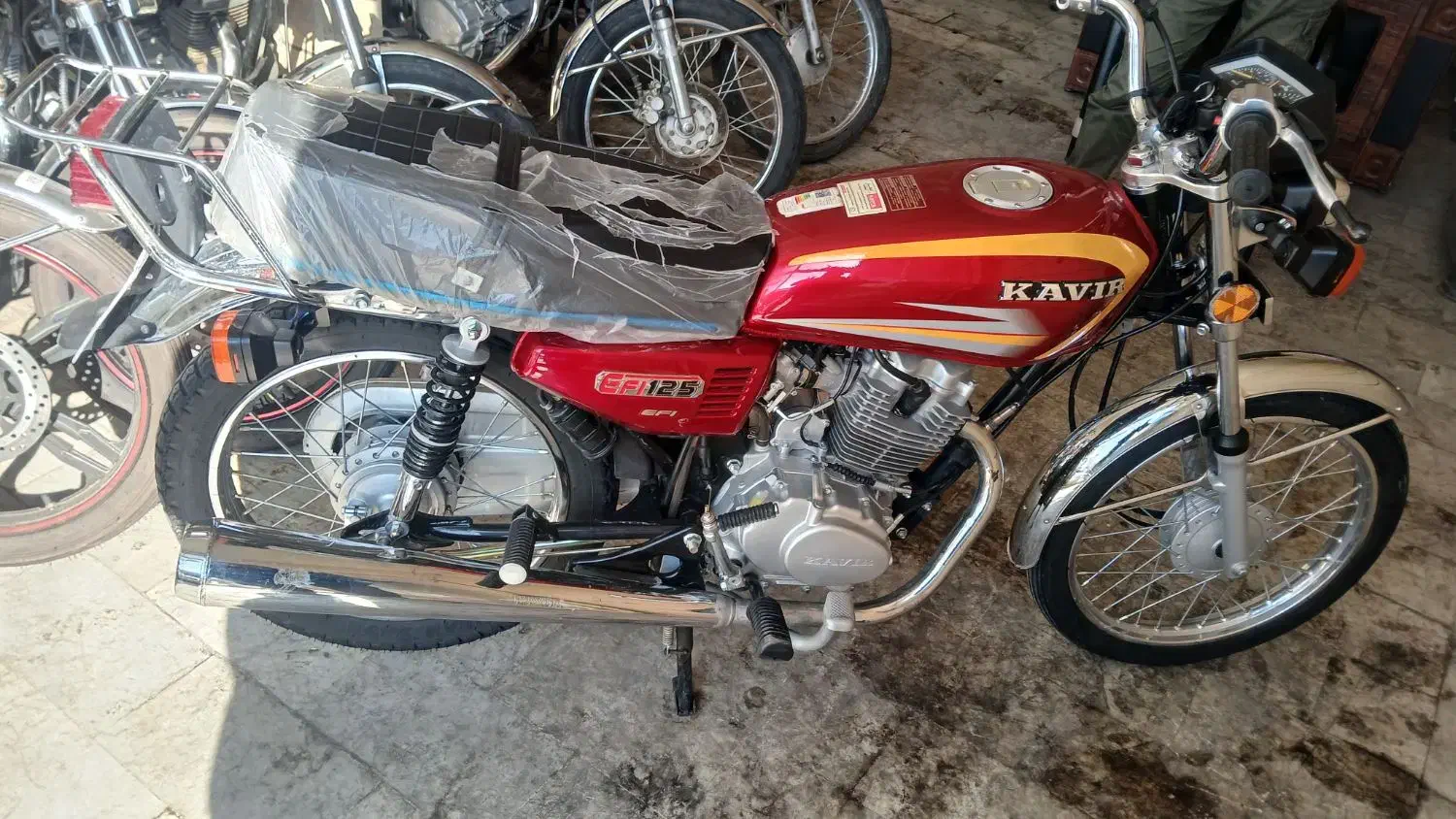 موتور 125کویر|موتورسیکلت|خرمدشت, |دیوار