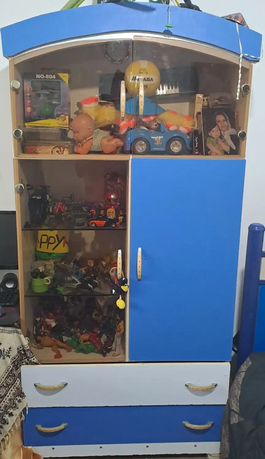 کمد بچه در حد نو|جاکفشی، کمد، دراور|چابکسر, |دیوار