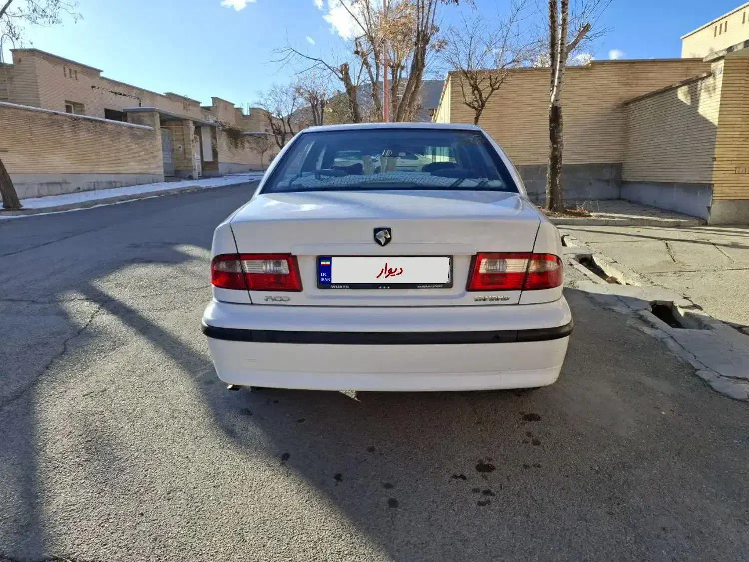 سمند ef7 مدل 98|خودرو سواری و وانت|مهاجران, |دیوار