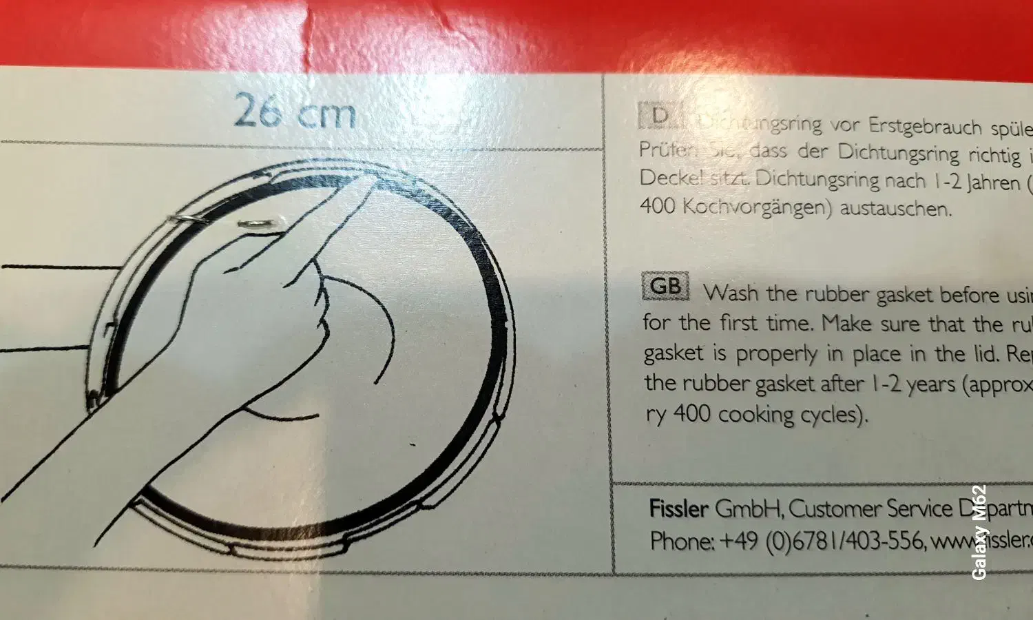 واشر زودپز فیسلر ۲۶ سانتی اصل المان|ظروف پخت‌وپز|تهران, مجیدیه|دیوار