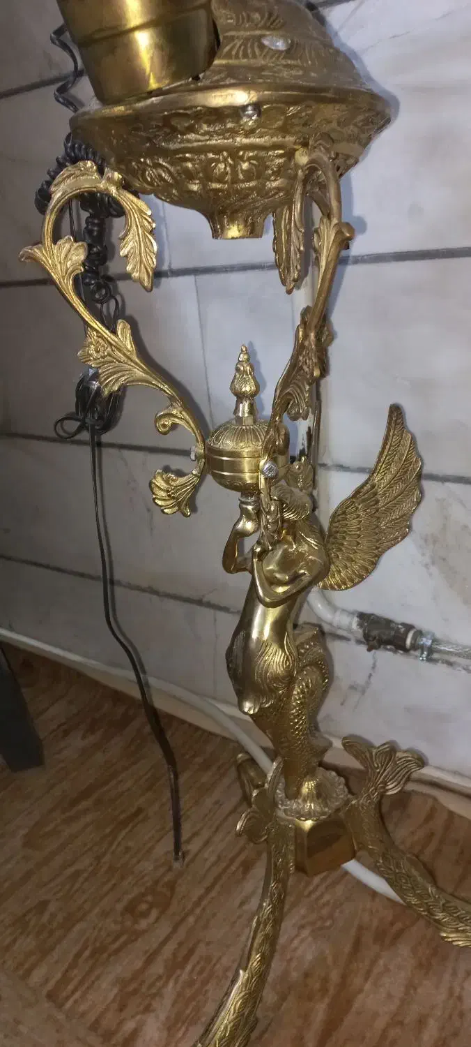 تلفن دکوری برنجی|کلکسیون اشیاء عتیقه|ورامین, خیر آباد|دیوار