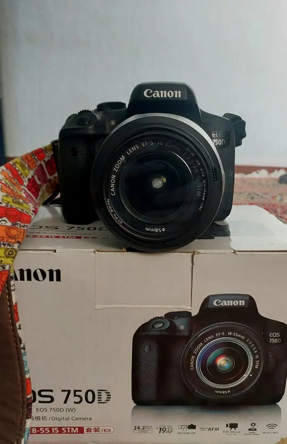 دوربین Canon 750D|دوربین عکاسی و فیلمبرداری|شیراز, کوشک میدان|دیوار