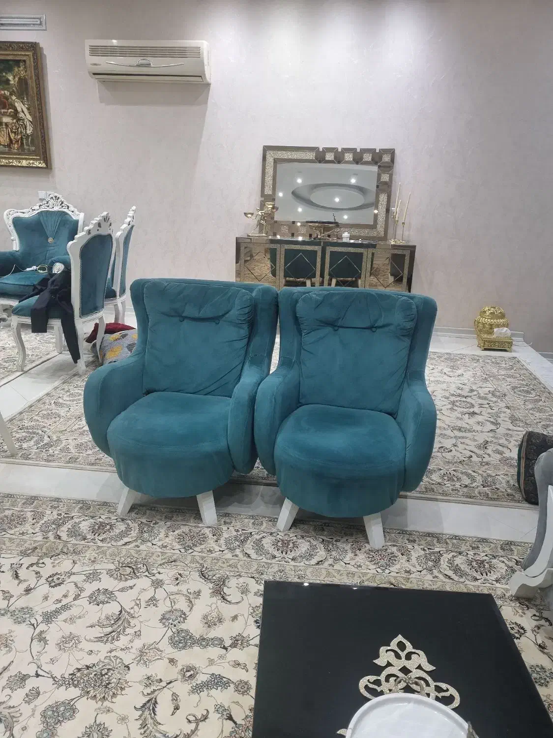 مبل راحتی|مبلمان خانگی و میز عسلی|قم, وادی السلام|دیوار