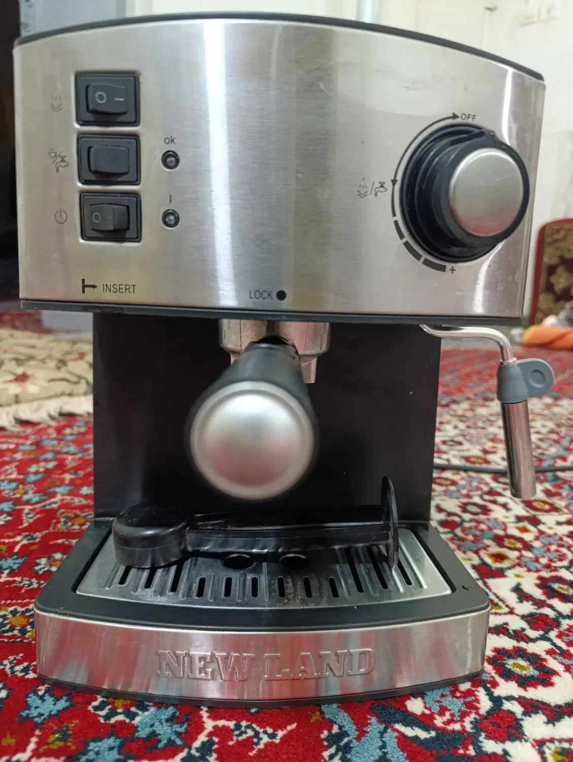 اسپرسو ساز new land|سماور، چای‌ساز، قهوه‌ساز|سیرجان, |دیوار