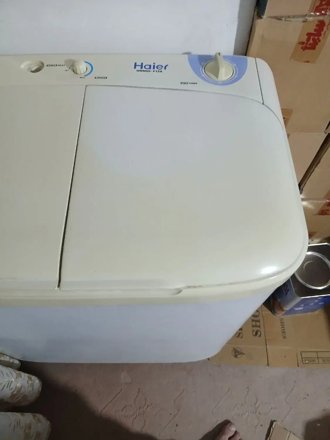 ماشین لباسشویی دوقلو در حد نو|ماشین لباسشویی و خشک‌کن لباس|شاهرود, |دیوار