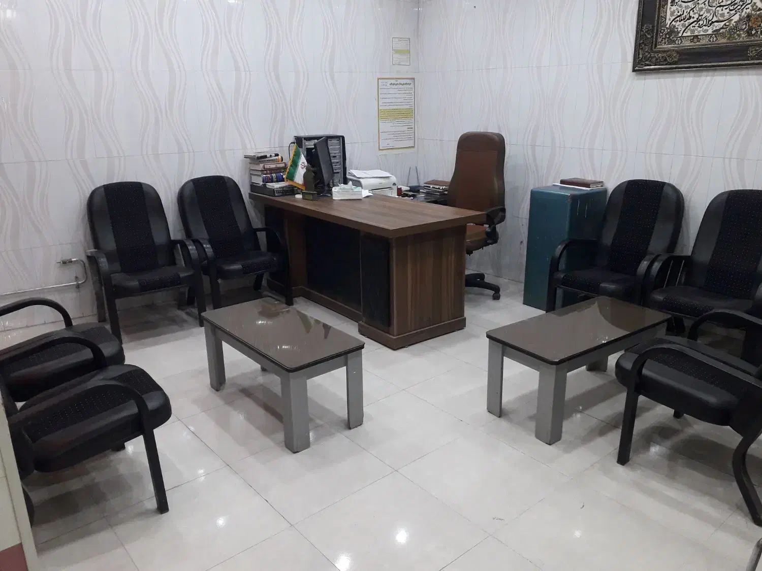 میز و صندلی|دفتر کار|نقده, |دیوار