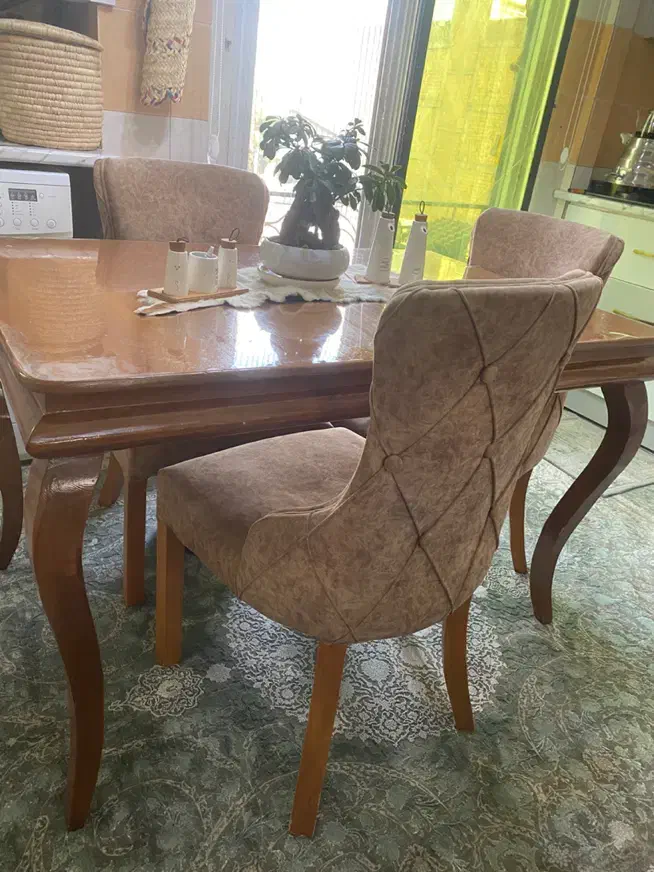 میز ناهار خوری ۴نفره|میز و صندلی غذاخوری|فردیس, منظریه|دیوار