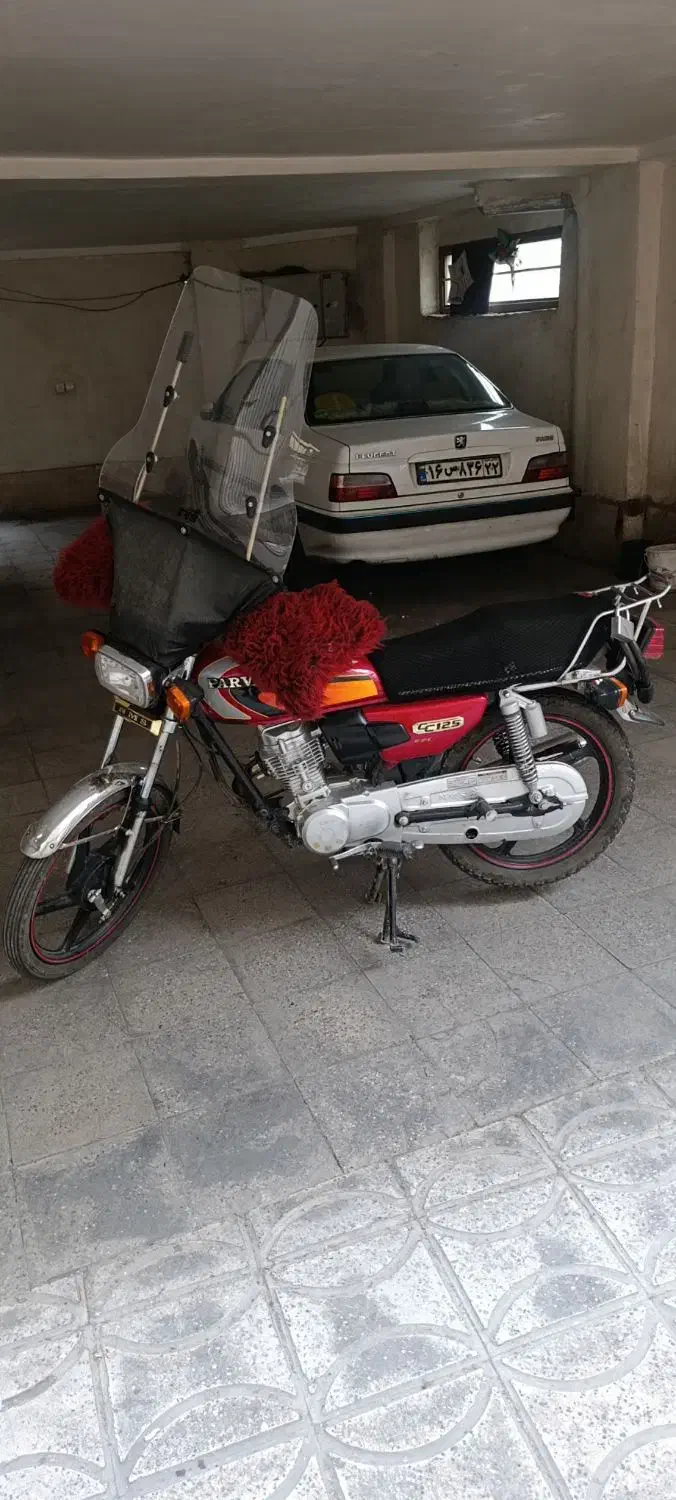 متور ۱۲۵ مدل ۴۰۲|موتورسیکلت|تهران, بلورسازی|دیوار