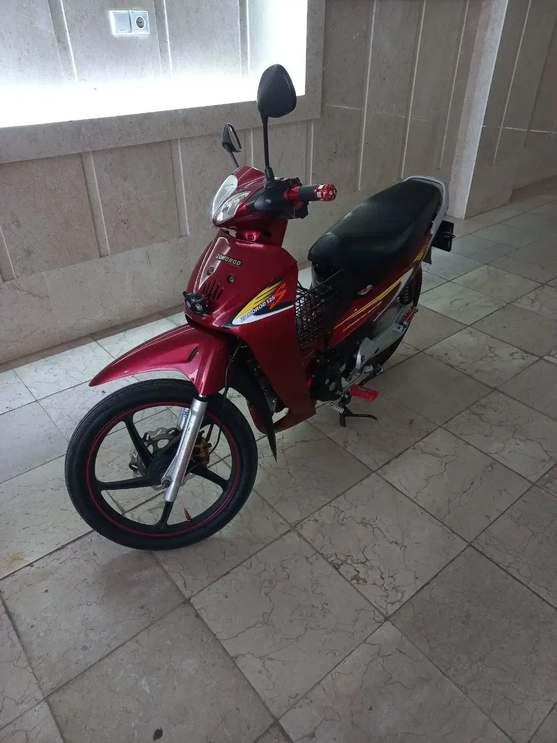 طرح ویو زمرد کویر|موتورسیکلت|قزوین, |دیوار