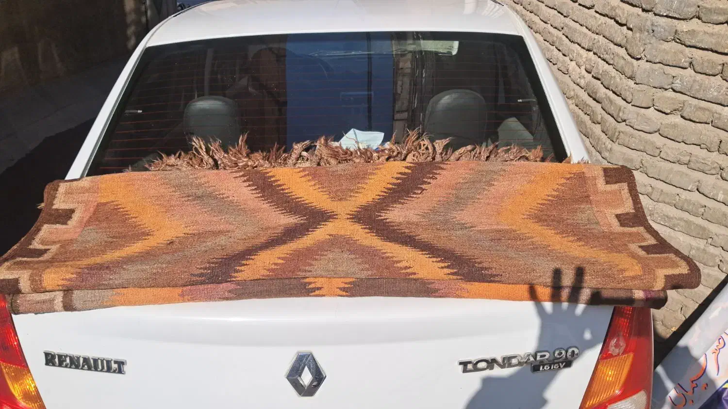 یک جفت گلیم سنتی و عتیقه|گلیم، جاجیم، گبه|ارومیه, |دیوار