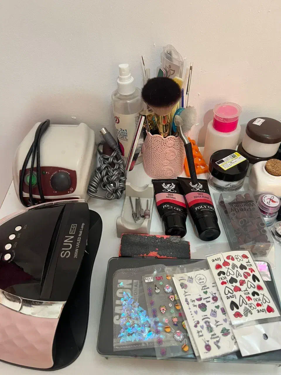 لوازم کاشت ناخن|آرایشی، بهداشتی، درمانی|رباطکریم, رباطکریم|دیوار