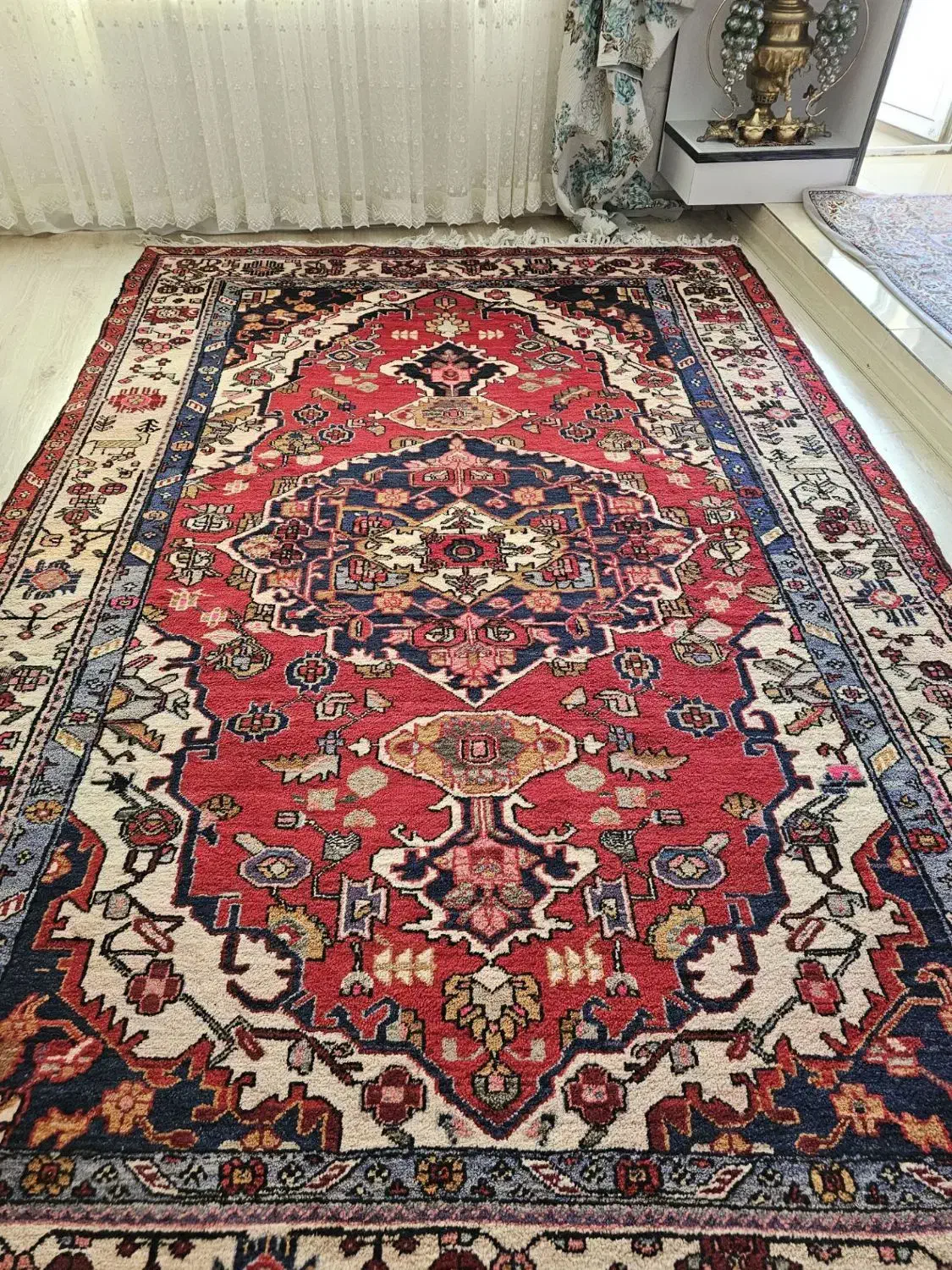 فرش طبیعی ۶متره|فرش|اردبیل, |دیوار