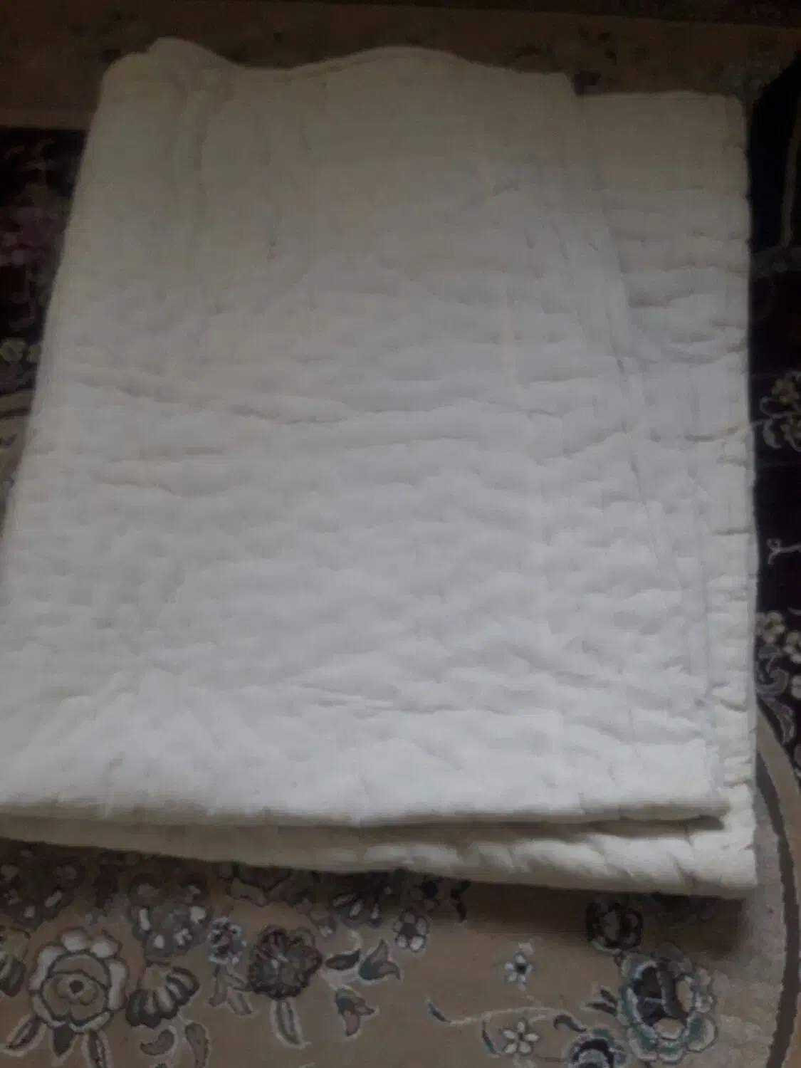 لحاف دونفره نومناسب جهزیه|رختخواب، بالش، پتو|صوفیان, |دیوار