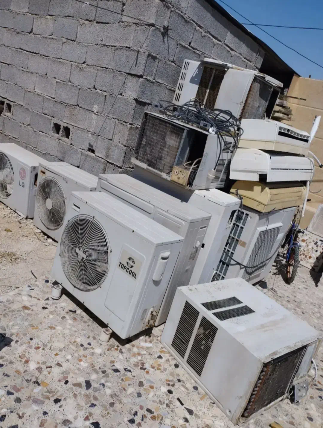 خ کولر های سوخته سالم اوراقی|کولر گازی و فنکوئل|بندرعباس, |دیوار