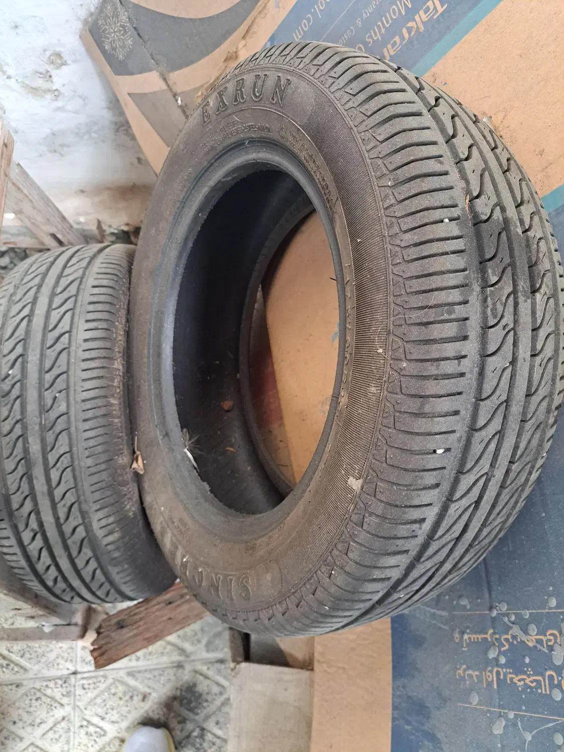 لاستیک در حد نو|قطعات یدکی و لوازم جانبی|نوشهر, |دیوار