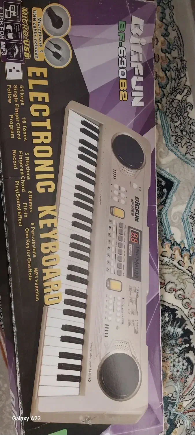 ارگ آموزشی فلش میخوره میکروفون دار|پیانو، کیبورد، آکاردئون|نیشابور, ۲۲ بهمن|دیوار