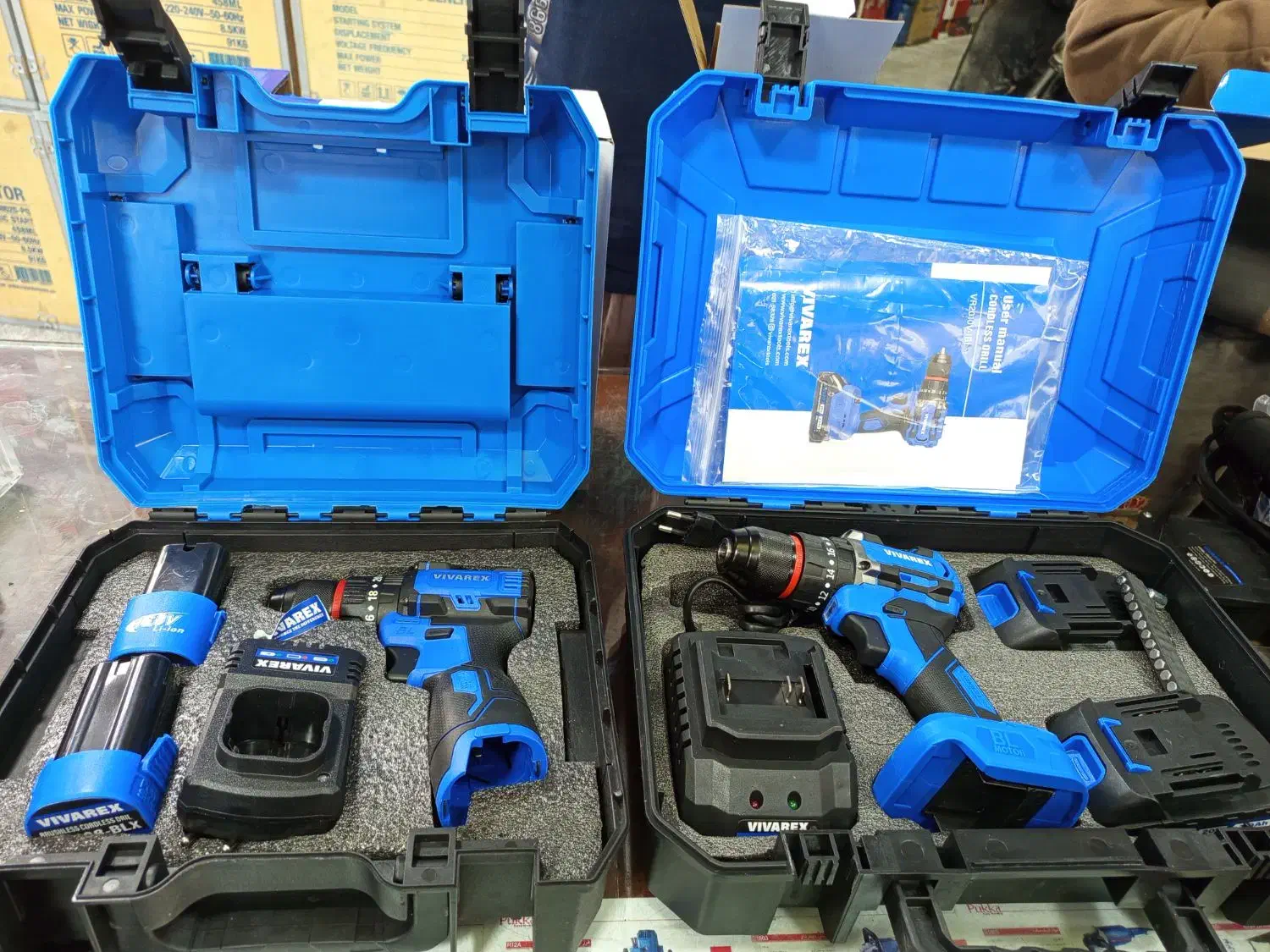 فروش دریل شارژی براشلس 20ولت|ماشین‌آلات صنعتی|قم, شاه ابراهیم|دیوار