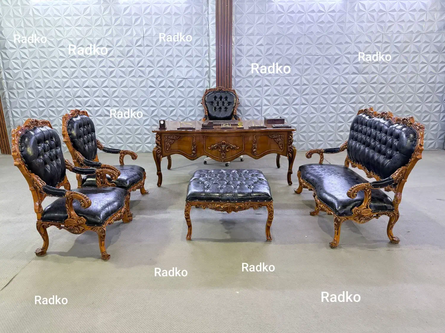 مبلمان اداری میز مدیریت کلاسیک/ست رو میزی|دفتر کار|چهاردانگه (تهران), |دیوار