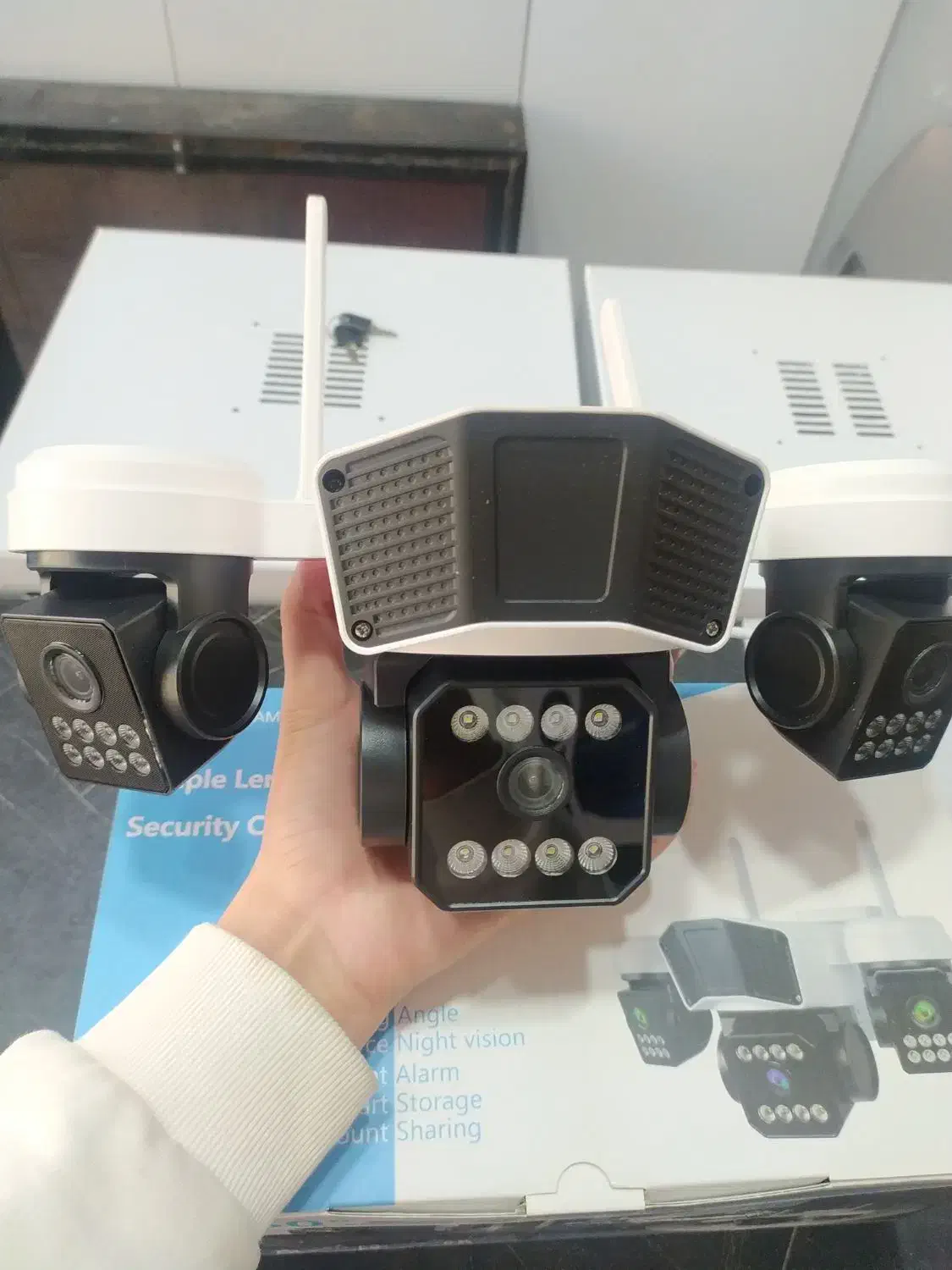 دوربین سیم‌کارتی 3 لنز چرخشی OKAM|دوربین مداربسته|سقز, |دیوار