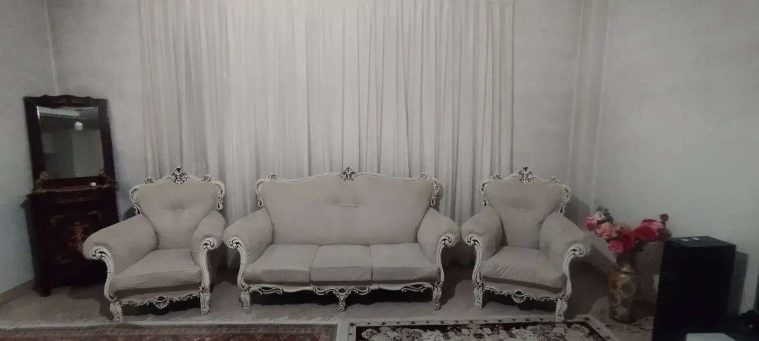 مبل 7نفره در حد نو|مبلمان خانگی و میز عسلی|کرمانشاه, |دیوار