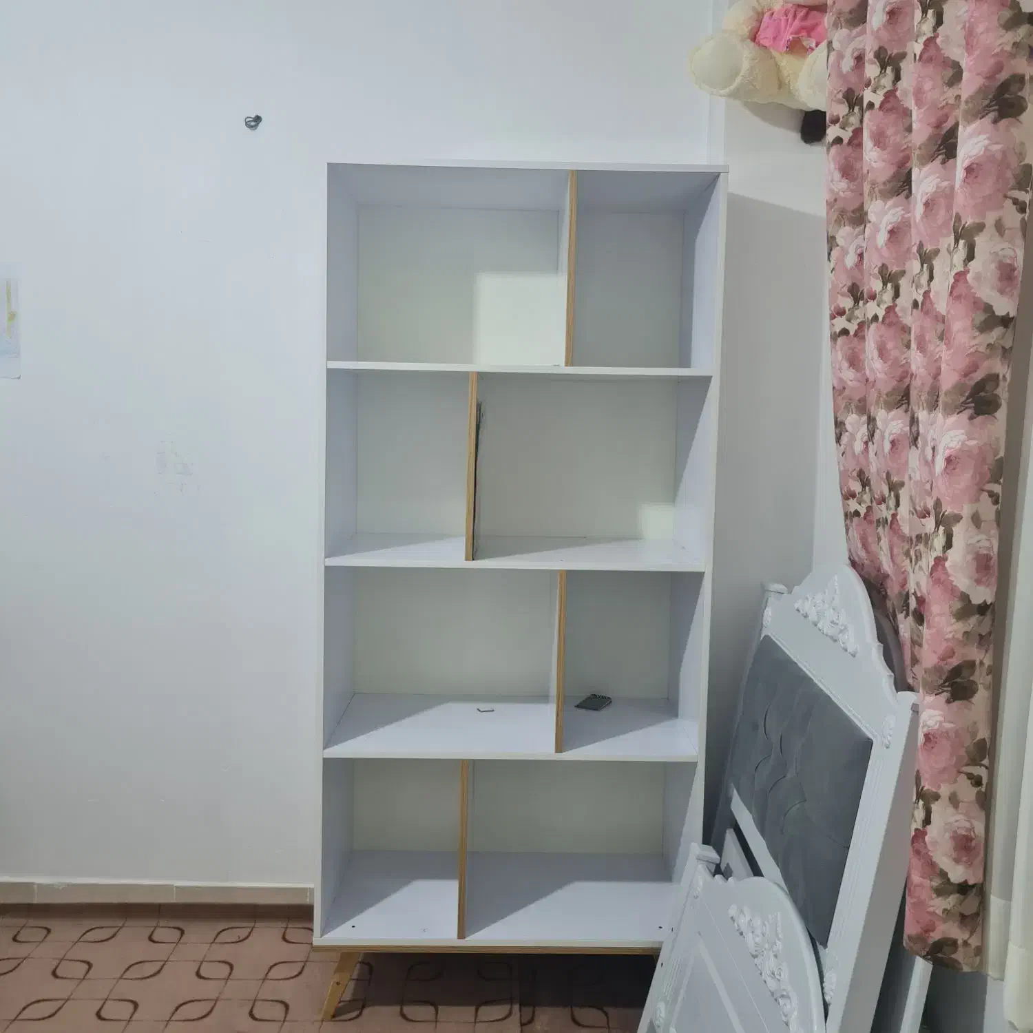 کتابخانه|کتابخانه، شلف، قفسه‌های دیواری|گرگان, |دیوار