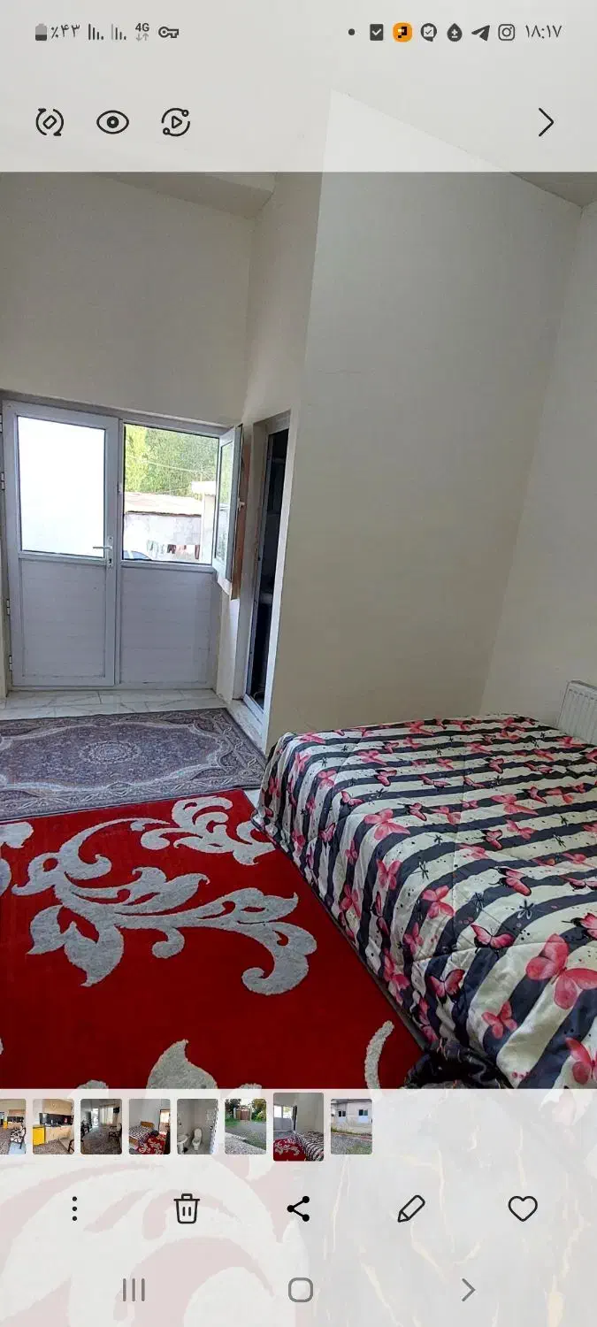 اجاره‌سوئیت یک خواب  رشت جاده سد سنگر|اجارهٔ خانه و ویلا|سنگر, |دیوار