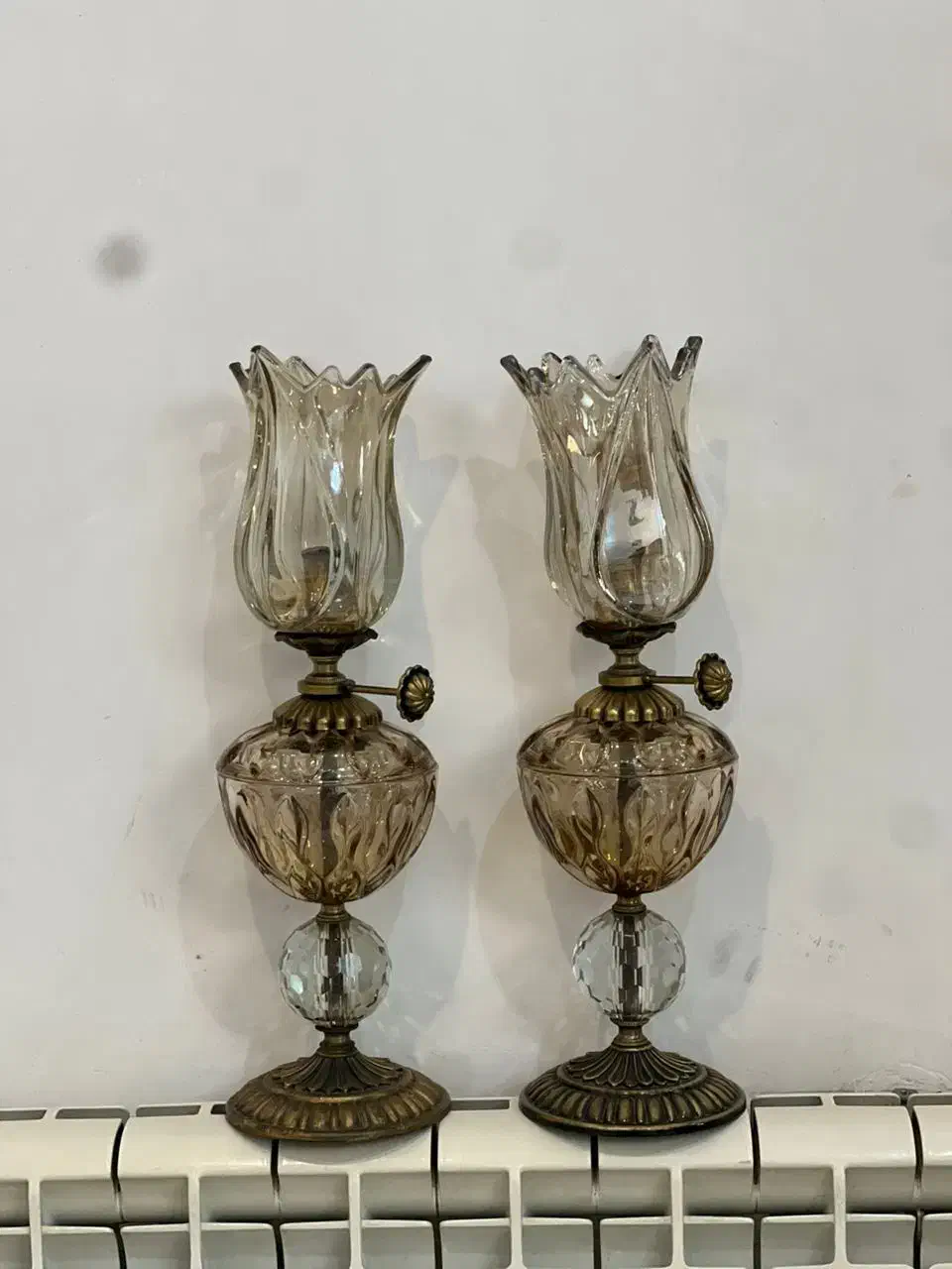 شمعدان کریستال|صنایع دستی و سایر لوازم تزئینی|رباطکریم, رباطکریم|دیوار