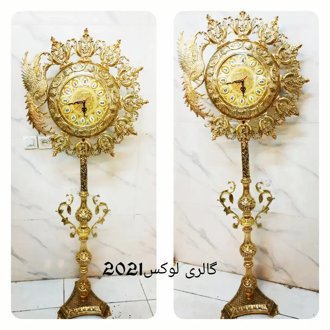 ساعت دیواری آلیاژی کنارسالنی ساعت ایستاده|ساعت دیواری و تزئینی|مشهد, جوادیه|دیوار